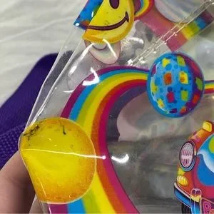 LISA FRANK Vintage 90s Zorbit & Zoom aliens clear mini backpack LISA FRANK Vintage 90s Zorbit & Zoom aliens clear mini  main image 4